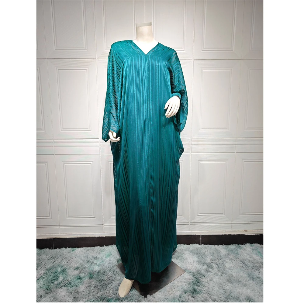 

Комплект из 2 предметов, женское мусульманское скромное платье Абая, исламская одежда, блестящее кимоно, халат Дубай, кафтан, марокканское платье Ид Джалабия Джеллаба