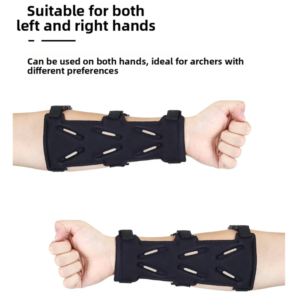الصيد واقي للذراع الساعد الحرس قابل للتعديل واقي للذراع للصيد الصيد ملحق لينة الملمس ماصة للعرق