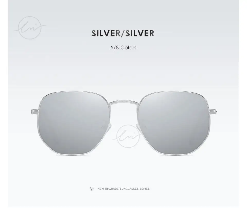 LM Neue Mode Frauen Hexagon Sonnenbrille Männer Retro Polarisierte Fahren Beschichtung Spiegel Sonnenbrille Goggle UV400 Brillen gafas de sol – Detail 16