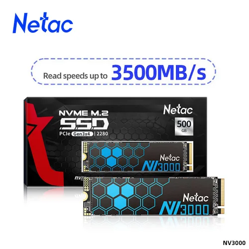 Netac SSD NVME M2 1TB 2TB SSD 250GB 500GB M2 Unidad de disco duro de estado sólido PCIe 3.0X4 con disipador de calor para computadora portátil de escritorio