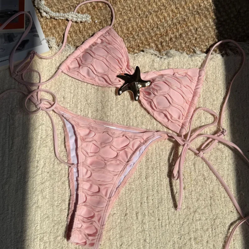 

Summer Sexy Bikinis 2026 Women's Swimwear Female Swimsuit For Swim Wear Bathing Suits Brazilian Bikini Set Beachwear Pool Bather