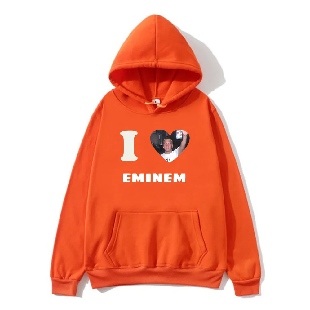 Eminem Hoodie for Winter Casual Fleece Soft Sweatshirt Funko Pop Hooded with Pocket Clothes Ropa Hombre Long-sleeved Pullovers