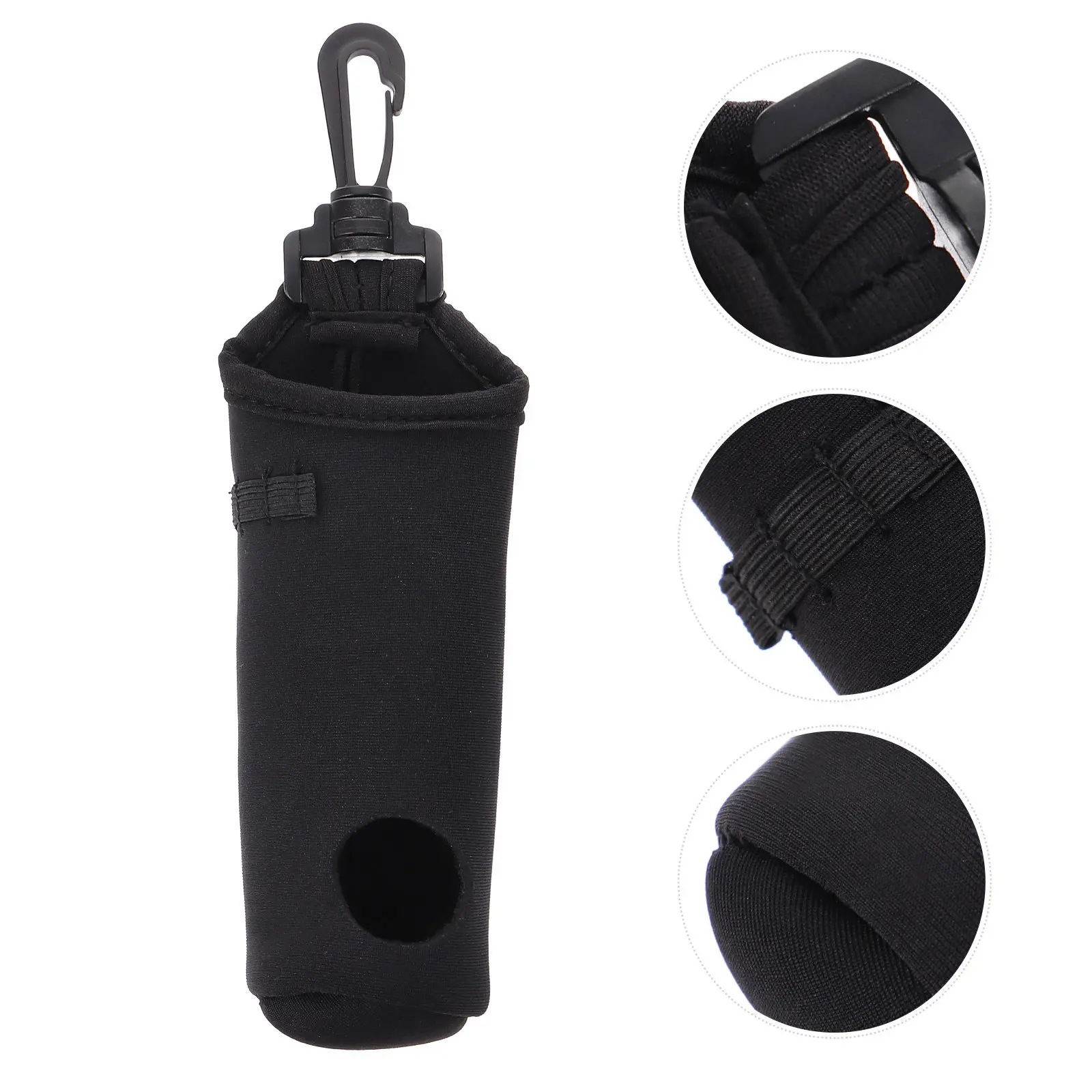 

Mini Golf Ball Storage Bag Portable Durable Waterproof Neoprene Small Waist Pouch Clip Holder for Practice Ball Bag