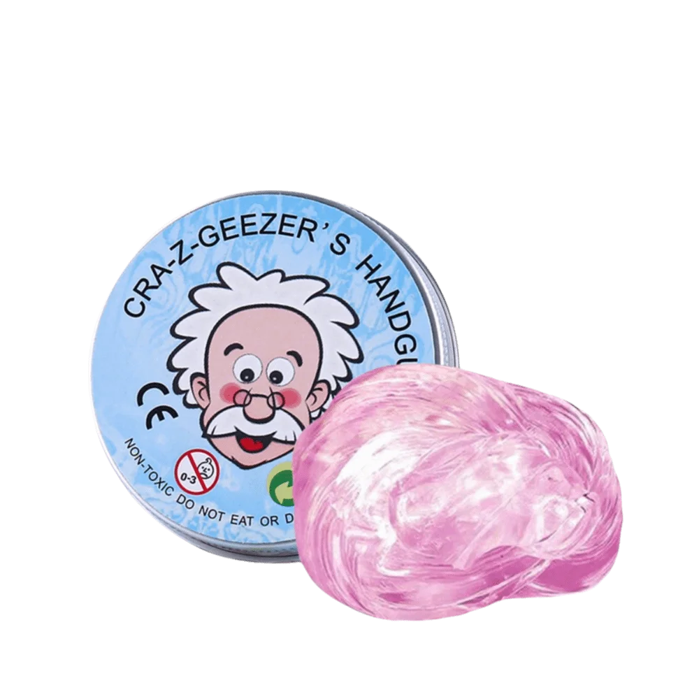 Crystal Clear Non-newtonian Liquid Clay Colorful Non-Toxic Liquid Crystal Slime Elastic Transparent Crystal Bouncy Slime