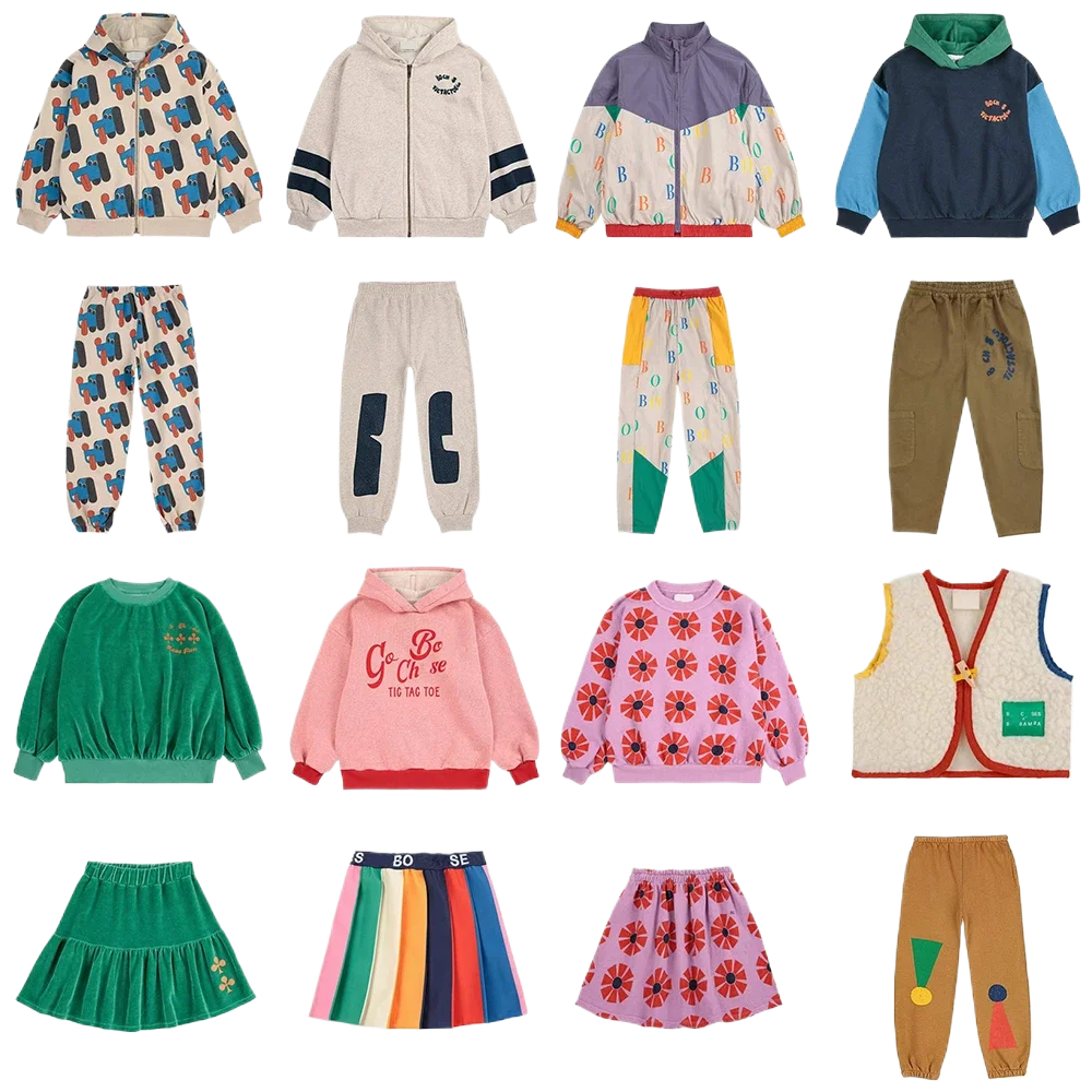 

Kids Clothes Sets New BC 2025 Autumn Winter Baby Boys Sweatshirts Cute Sweaters And Girls Skirts Suits Children Warm Outwear Top