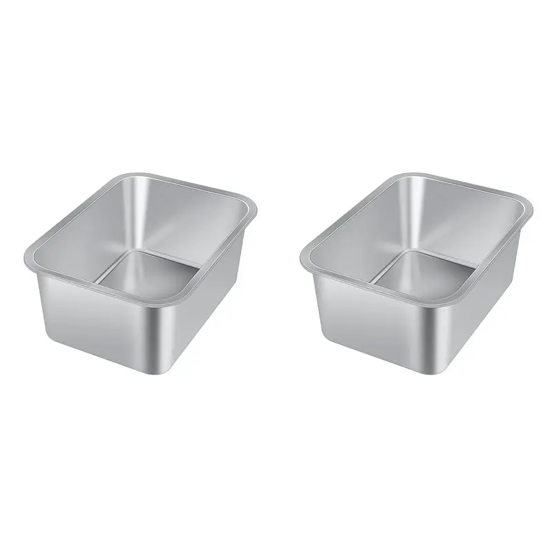 

【CHRISTMAS 】2X 3 галлона Очень большая миска для воды для больших собак, миска для собак из нержавеющей стали, большая емкость для воды и еды для домашних животных Bo