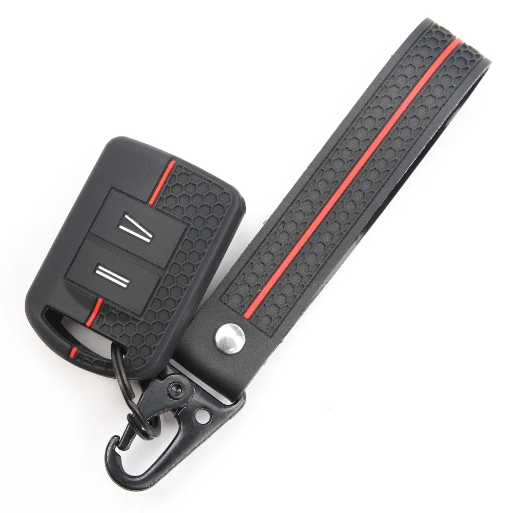 Protective Key Case For Opel Agila Corsa C Combo Meriva Tigra For Vauxhall Agila Corsa C Combo Meriva Tigra with wrist carabiner