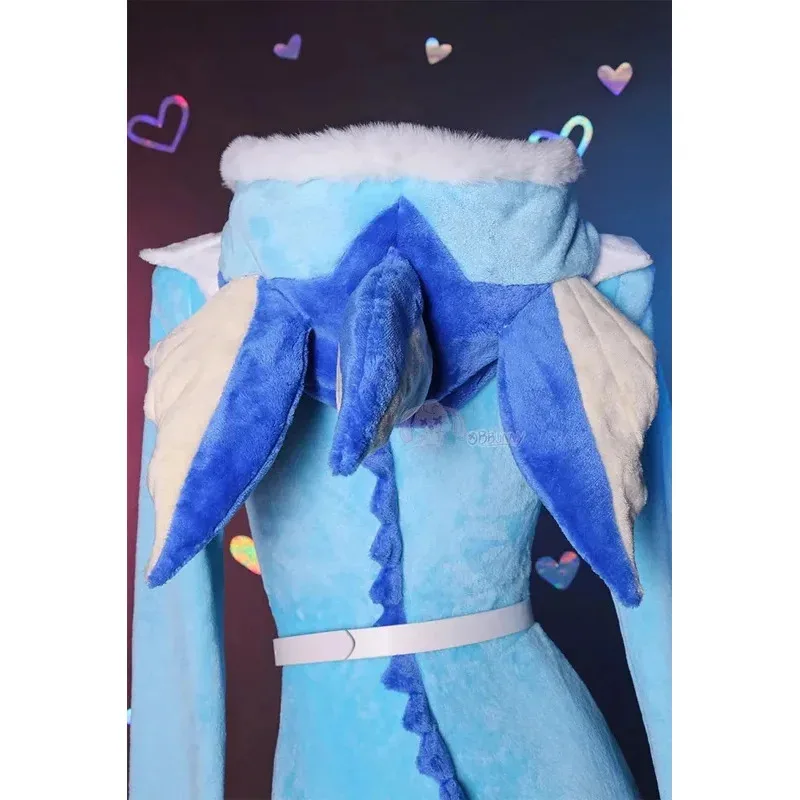QQ 123 مثير Vaporeon تأثيري حلي الفانيلا مقنعين ارتداءها و الذيل الجوارب دعوى الأرنب kawaii أفخم منامة لطيف بذلة النساء p