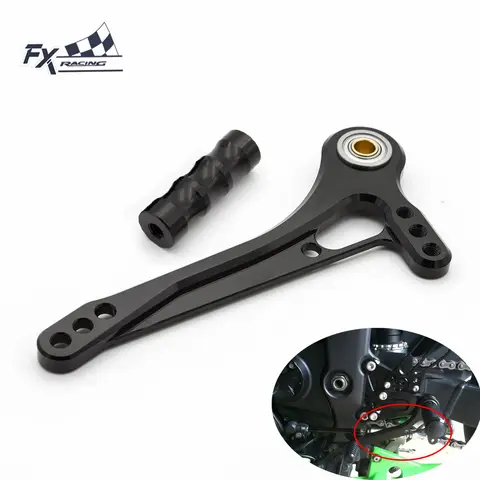 CNC Gear Shift Lever For Kawasaki Ninja ZX-10R ZX10R 2004-2010 ZX-6R ZX 6R ZX636 1999-2023ZX-9R 1999-2003 ZZR600 2005-2008