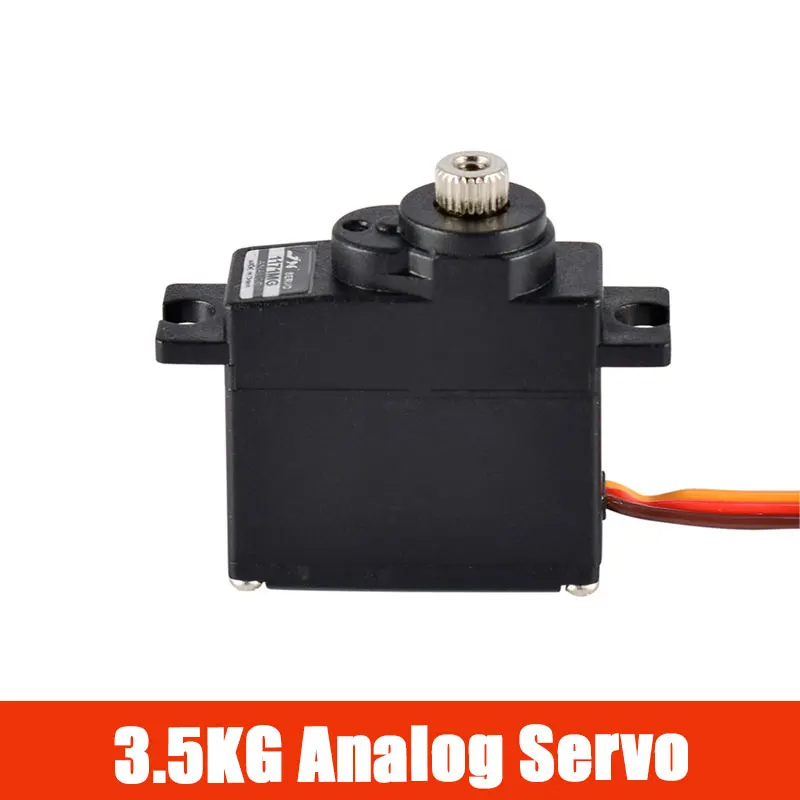 EMAX ES3004 17g Analog Servo 3.5kg Metal Gear 0.13s High Speed for RC Airplane Fixed Wing Helicopter Boat Car DIY Accessory