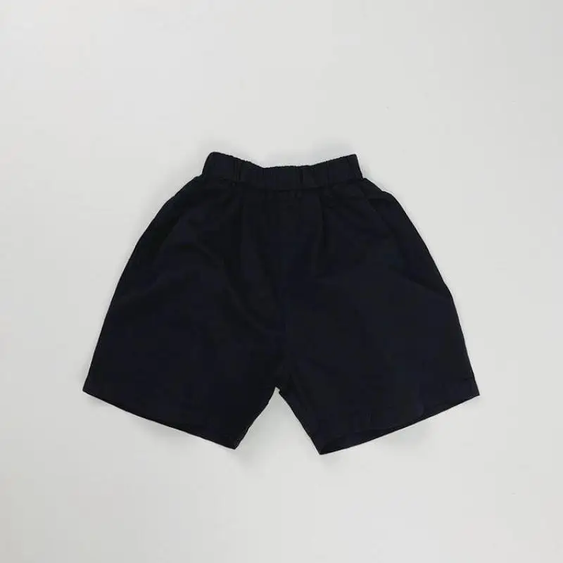 

Children Cotton Shorts 2025 Summer New Boys Girls Solid Casual Middle Pants Thin Loose Toddler Versatile Shorts Kids Clothes