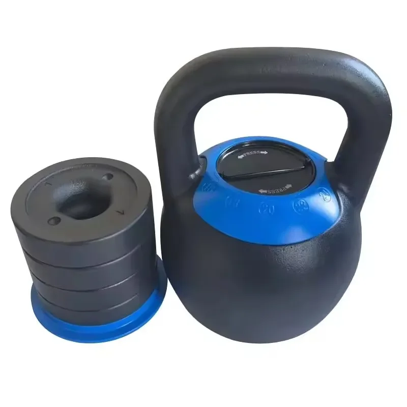 Factory Direct Sales Adjustable Kettlebell Set Free Weights 16kg 24kg 40lb Adjustable Kettlebells