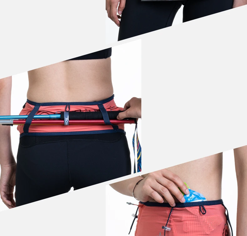 AONIJIE W8101 Hydration Running Belt Waist Pack Travel Money Bag Trail Marathon Gym Workout Fitness Mobile Phone Holder