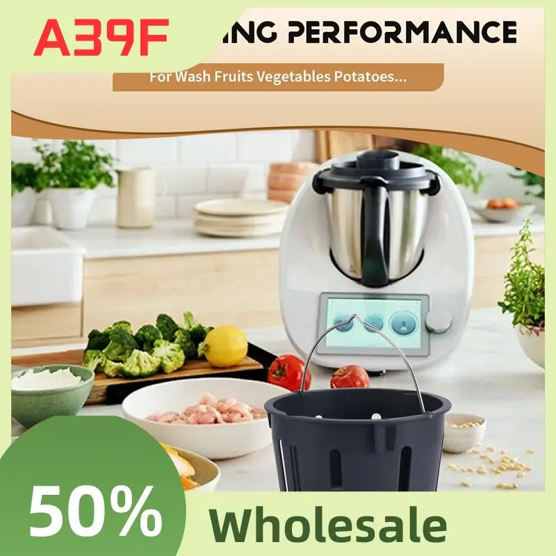 سلة غسيل علوية A39F لـ TM5 TM6 أداة تبخير المطبخ متعددة الوظائف لغسل الفواكه والخضروات والبطاطس #2