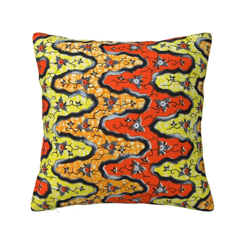 Traditional Geometric Ankara African Print Cushion Cover 66*66 cm Velvet Throw Pillow Case Bedroom Decoration Sofa Pillowslip