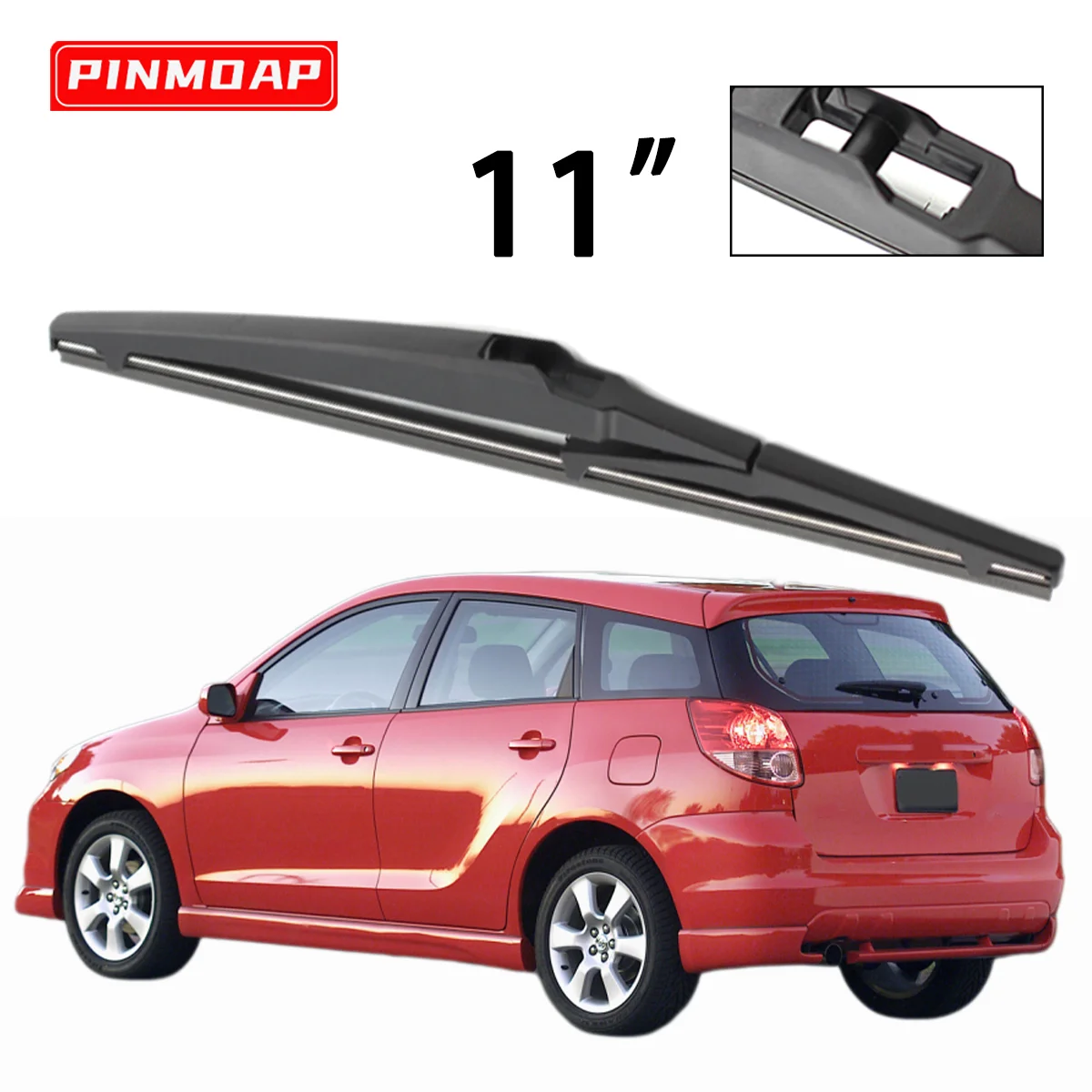 

1PC 11" Rear Wiper Blade Applicable For Toyota Matrix E 130 2003-2008 Windshield Windscreen Rear Wiper Blade Car Accessories