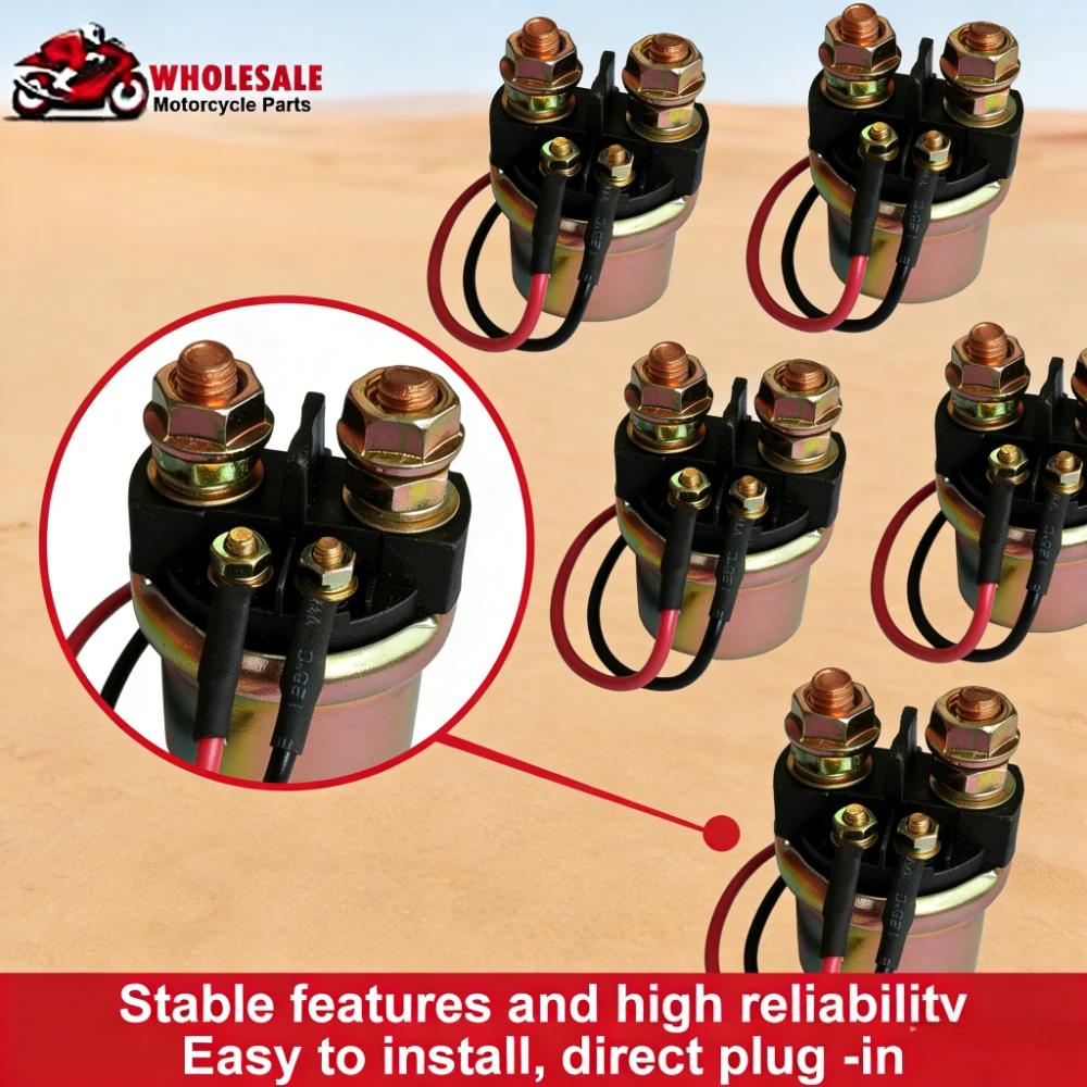 

1 шт./2 шт./4 шт. 12В электромагнитное реле стартера двигателя для гидроциклов YAMAHA PWC, подвесных лодочных моторов MERCURY 50EL-BF 50ELPT-BF 4-тактных 50 л.с.