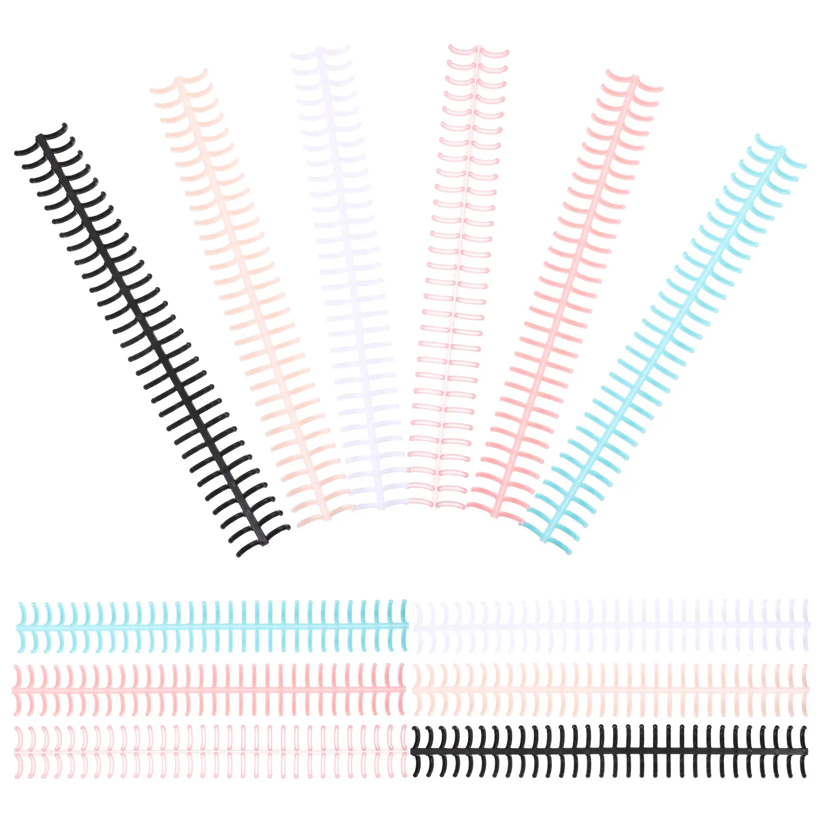 Coil Binding Spines Loose Leaf Notebook Office Stationery The Circle Spiral Coils