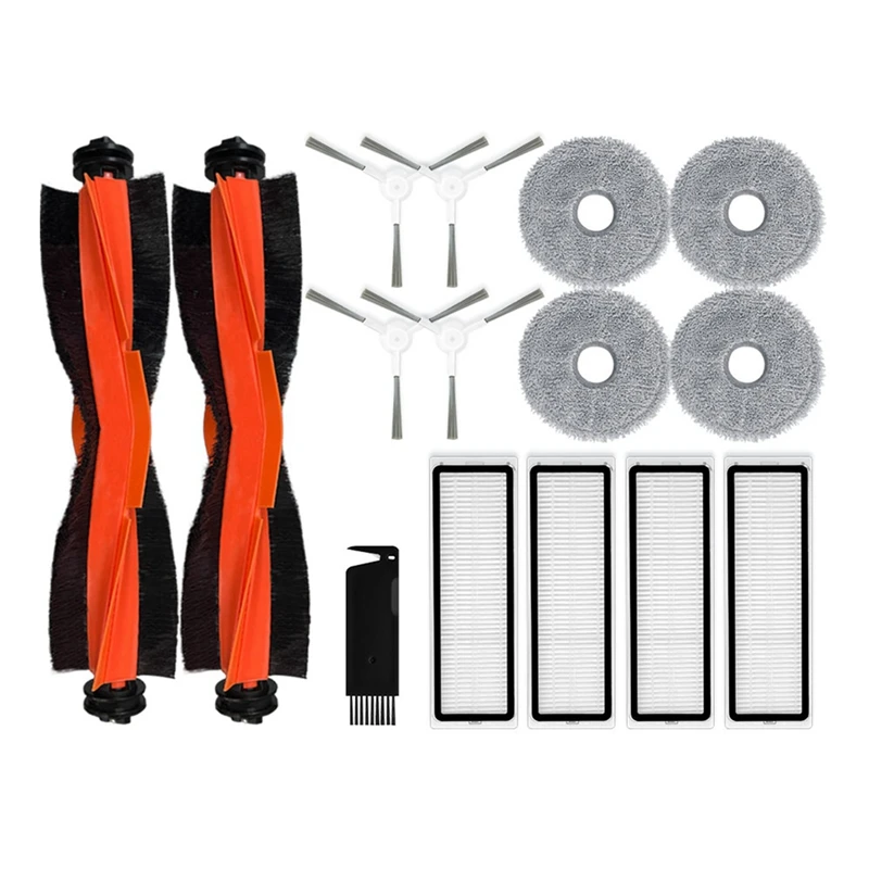 

Аксессуары для робота Dreame Bot X20 Pro, детали для робота, основная боковая щетка, фильтр НЕРА, насадка для швабры