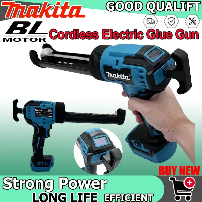 

Makita Cordless Electric Glue Gun Multifunctional Electric Caulking Gun Portable Glue Filling Sealing Tool For 18V Battery Power