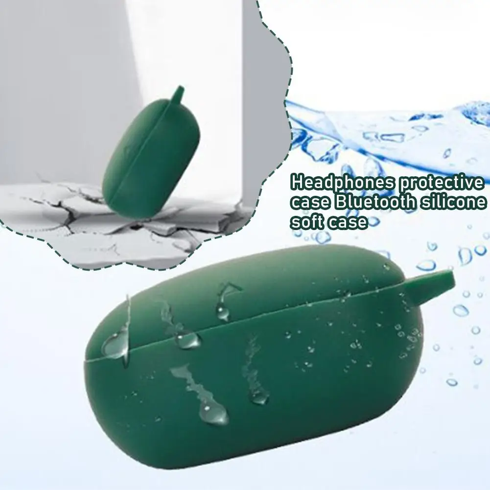 หูฟังซิลิโคนสําหรับ Ankers Soundcore Liberty 4 หูฟังไร้สายฝาครอบ DROP-Proof Protector ฝาครอบหูฟัง O4X9