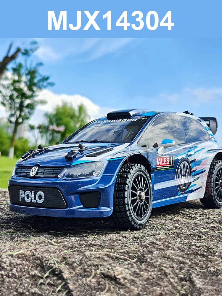 HYPER GO RC MJX 14304 14303 14302 Hoge Snelheid Drift Auto Met Gyroscoop - Elektrisch Speelgoed voor Kinderen Volkswagen Racing Cadeau - afbeelding 2