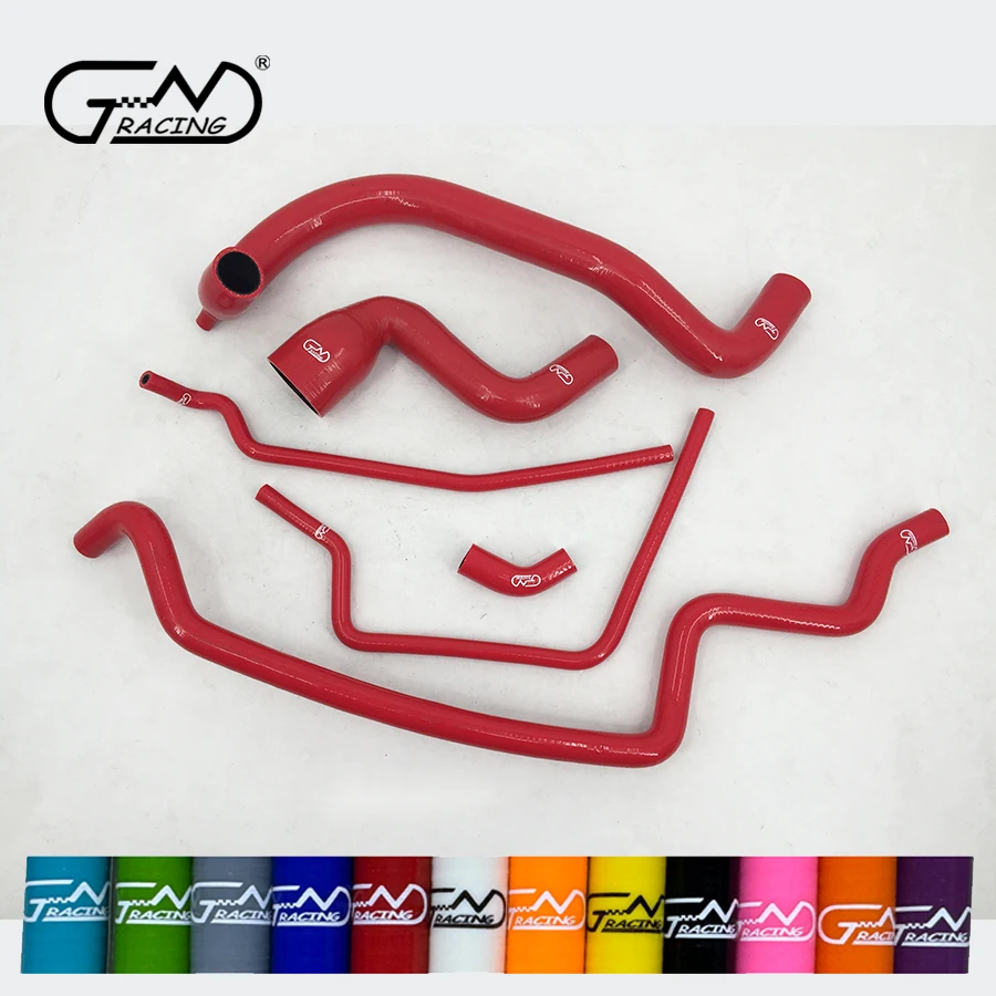 Fit Porsche 944 Silicone Radiator Coolant Hoses Without Bleeder In Upper Pipe