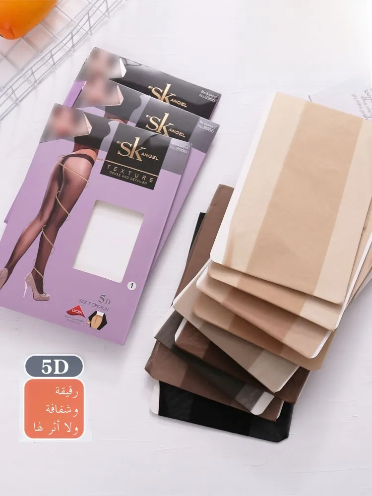 

Ультратонкие невидимые женские сексуальные леггинсы с Т-образным шаговым швом и 3D-шелковой подкладкой, полностью прозрачные Sl, летние 5D SK