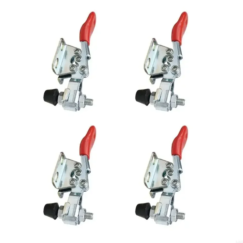 

Precisions Woodworking And Metalworking Toggle Clamp Metal Clamping Tool With Nonslip Grip And Ergonomic Handle For