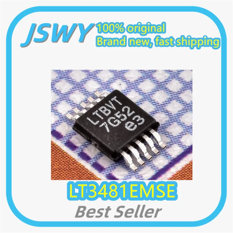 (5/50 قطعة) LT3481EMSE LT3481 بالشاشة الحريرية LTBVT MSOP10 رقاقة منظم التبديل العلامة التجارية الجديدة الأصلية