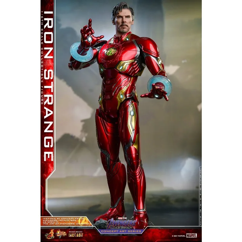 Nieuwe Originele Hot Toys Marvel IRON STRANGE MMS606 Actiefiguren Speelgoed Geschenken Collectie