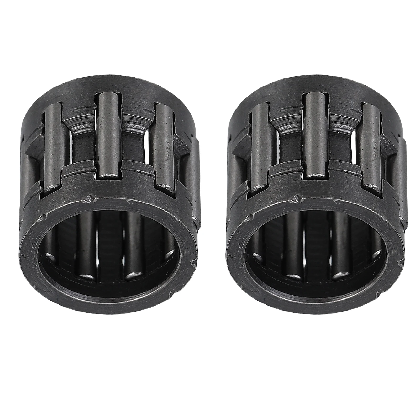 

2 Pcs Piston Needle Roller Bearing Lawn Mower Part Sprocket Clutch Drum Iron Rollers Replacement