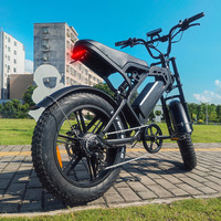 Warehouse Stock V20 Electric Bike 20inch Fat Tire E-bike Fatbike Electrische 250w Urban Electric Bicycle Netherlands Adult 48V