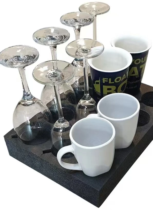 1pcs Campervan Bubble Cup Glass Coaster Storage Box Cup Holder Rack Motorhome Large Travel Vehicle