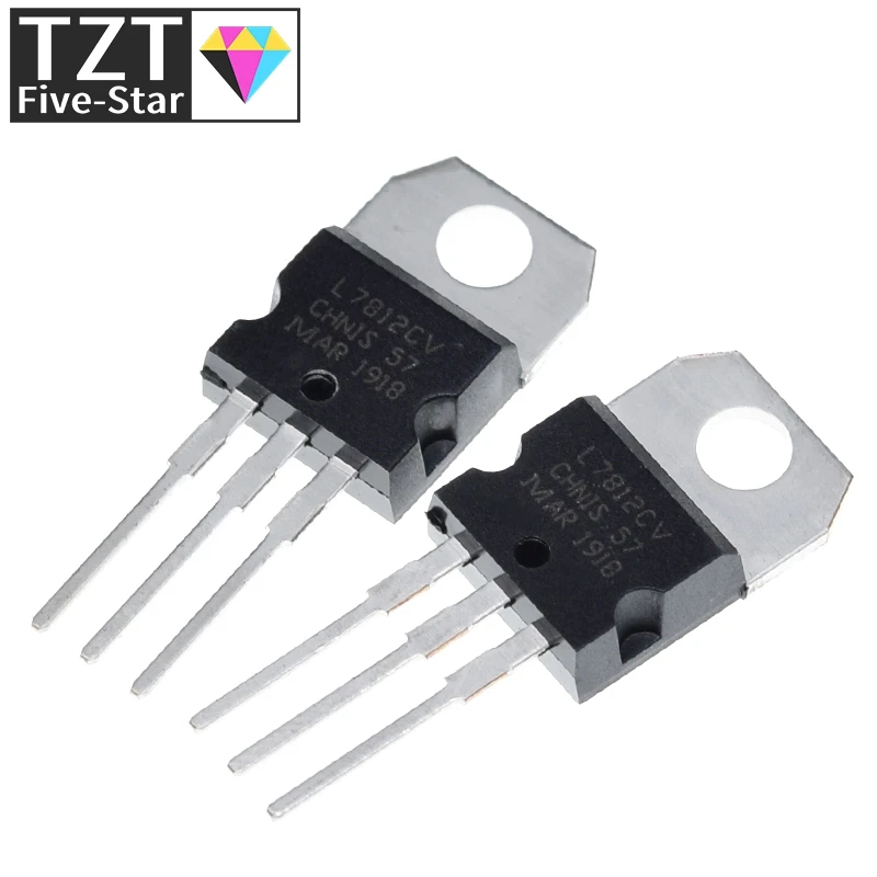 TZT 10/30 قطعة L7812CV L7812 KA7812 MC7812 وحدة تنظيم الجهد 12 فولت 1.5A