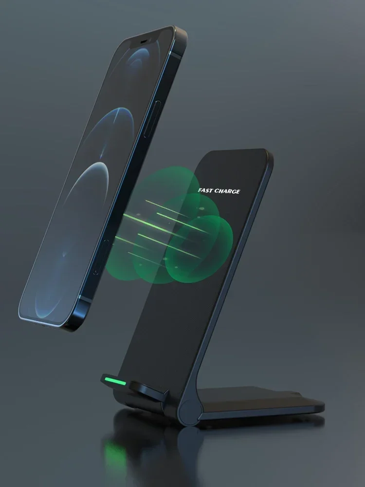100 W Drahtlose Ladegerät Stand Pad Für iPhone 13 12 11 Pro X XS Max XR 8 Samsung S21 S20 Qi schnelle Lade Dock Station Telefon Halter