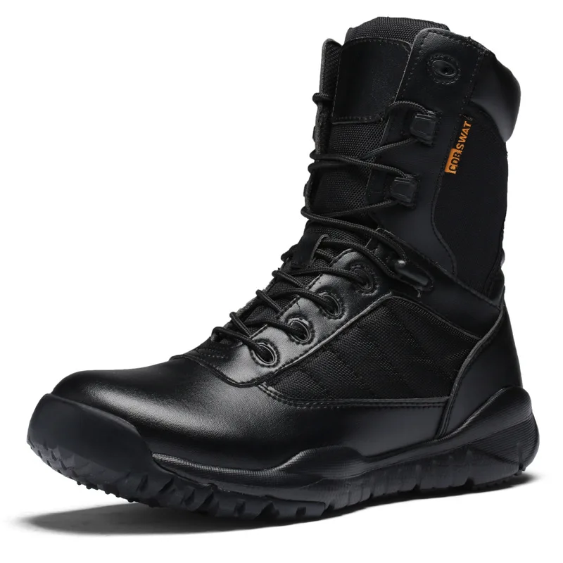 spring-and-summer-new-fashion-men's-leather-outdoor-sports-shoes-platform-hiking-shoes-military-boots-training-shoes-off-road