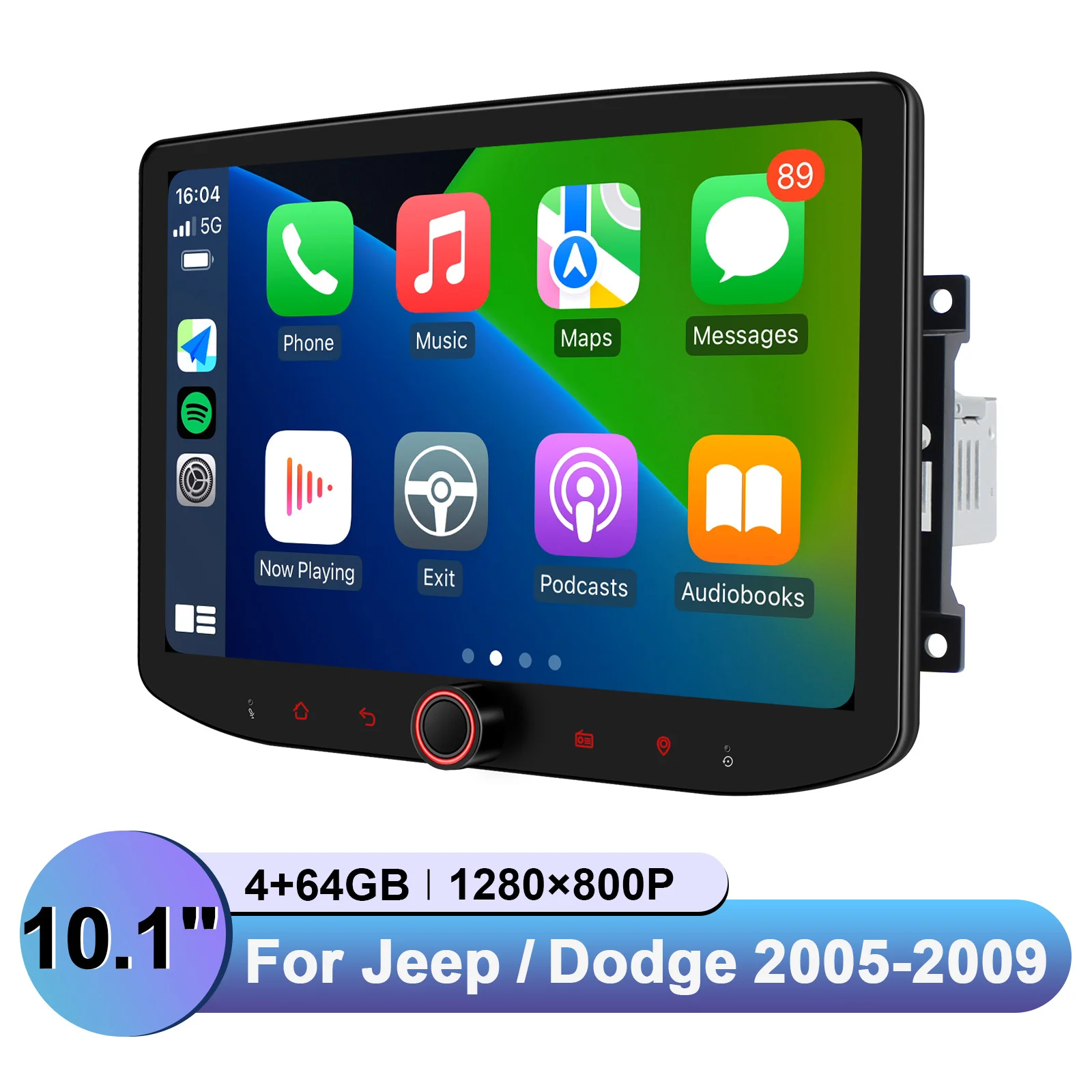 التوصيل والتشغيل Carplay 10.1 "11.5" 11.6 "أندرويد 13 وحدة رأس ستيريو للسيارة لسيارة جيب/دودج/الطراز يحافظ على Bose Amp | التحكم في التوجيه