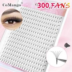 High Retention Sharp Narrow Stem Premade Volume Fans Eyelash Extension 3D 6D 10D 12D 14D 16D Thin Pointy Base Russian Volume Fan