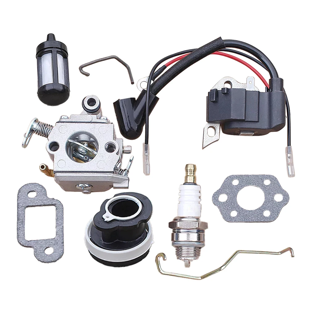 1 Set Carburetor Fuel Filter Kit Fit for Stihl 017 018 MS170 MS180 Chainsaw Zama C1Q S57B 1130 120 0603