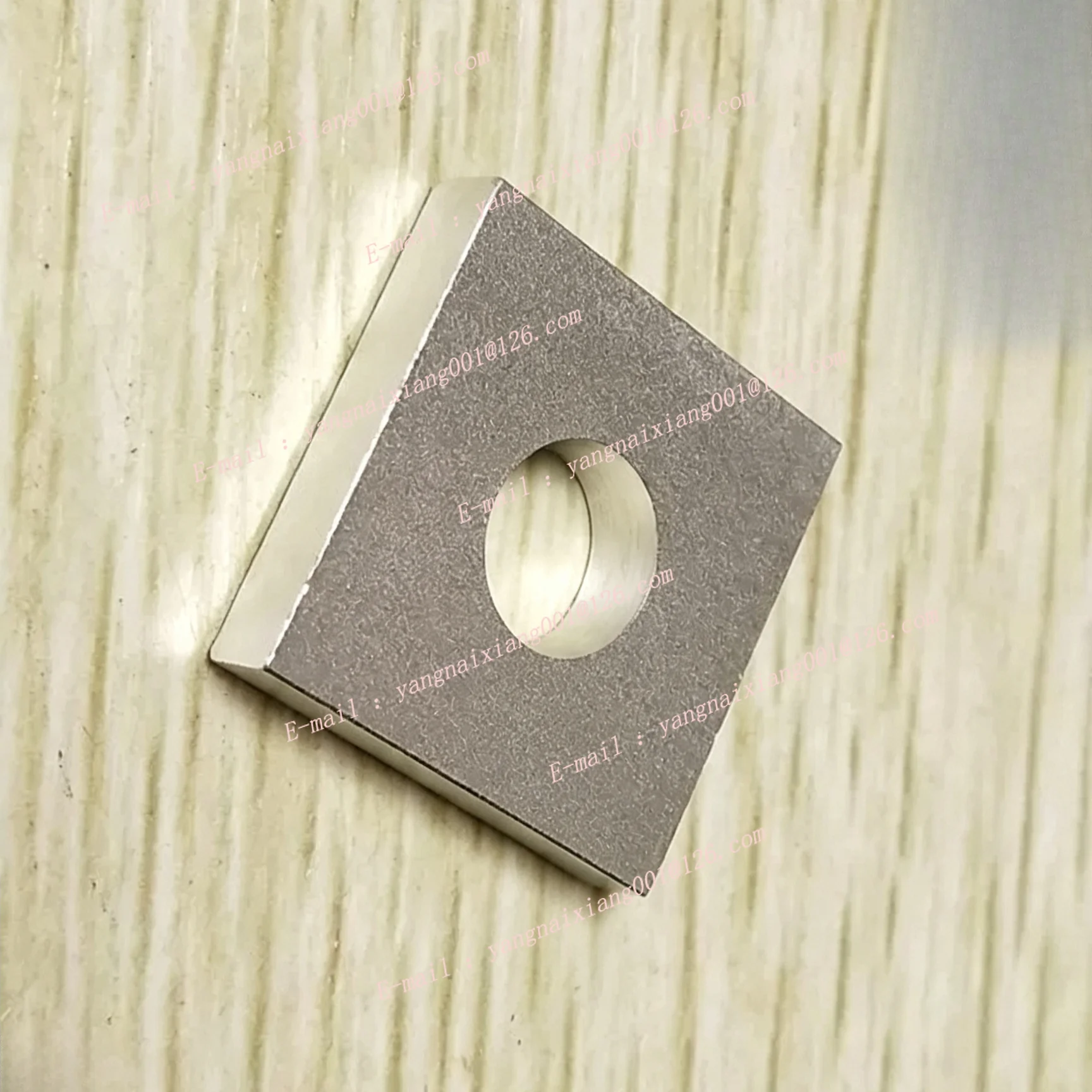 Wire EDM Sinker Electrode C12420B Lower Electrode 20×20×4T Sacrificial Electrode Block for Sodick
