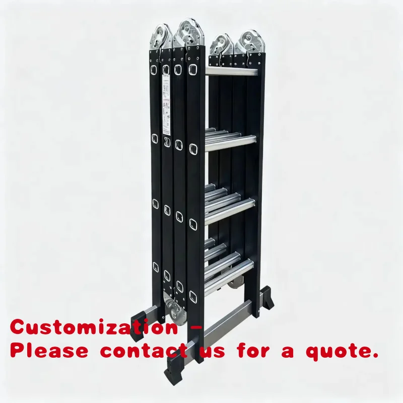 

Многофункциональная складная эвакуационная лестница Customized.CE/EN131, портативная выдвижная стремянка, безопасная, 4X3, 4X4, 4X5, складная, для подъема на чердак