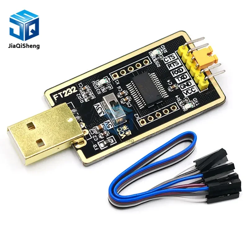 FT232RL FT232 USB TO TTL 5V 3.3V Download Cable To Serial Adapter Module For Arduino USB TO 232 support win10