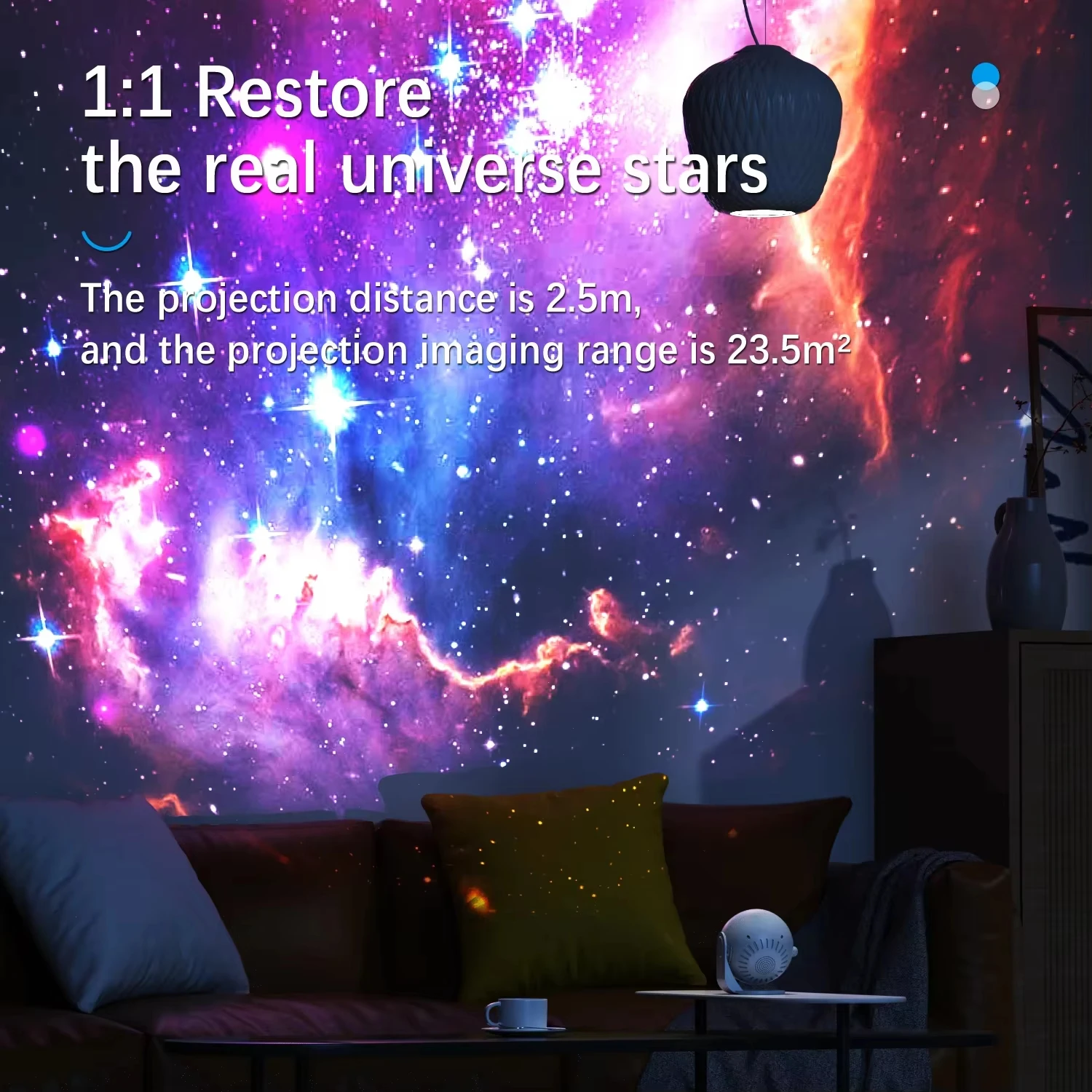 جهاز عرض النجوم والمجرات، جهاز - مراجعة Planetarium Projector Home وسعره