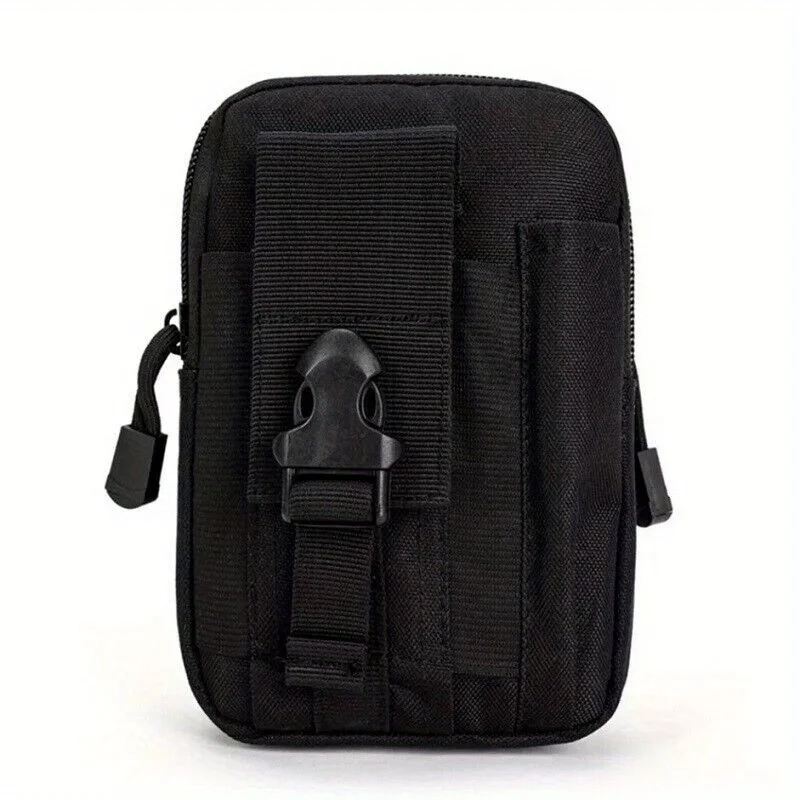 1 Stück taktische Unisex-Hüfttasche – robuste, multifunktionale Gürteltasche mit verstellbarem Riemen, sicherer Reißverschluss, leicht