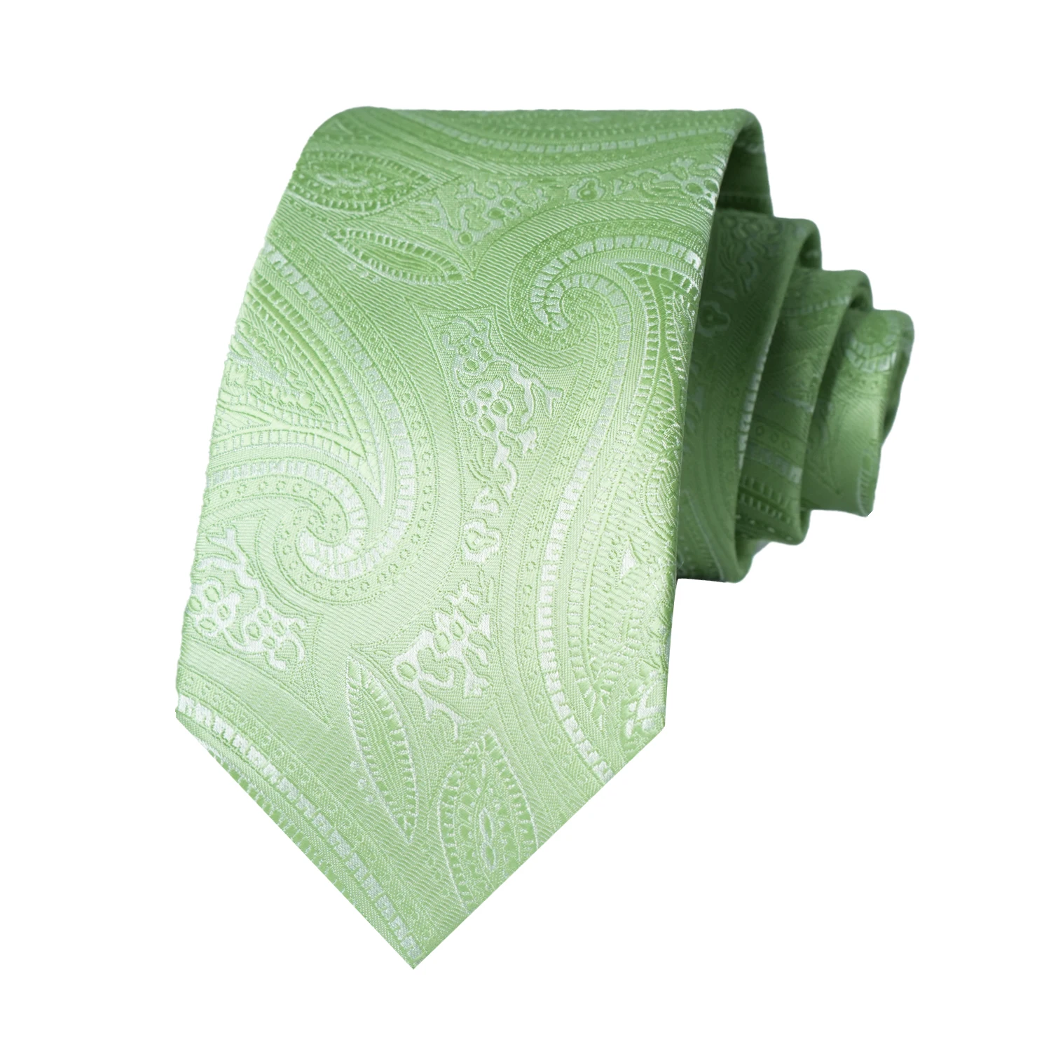 Herren Paisley Jacquard Krawatte Luxuriöse Polyester-Seidenkrawatte Klassische Formelle Business-Hochzeits-Party-Krawatte Modisches Anzug-Accessoire – Detail 19