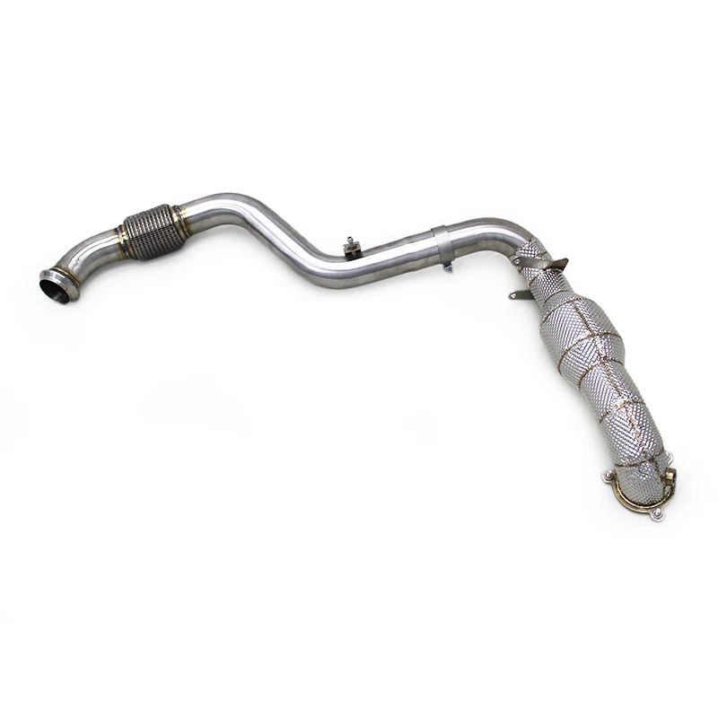 

Exhaust Downpipe For Mercedes-Benz CLA250 2.0T 2014-2021 System Stainless Steel High Flow Catted Downpipe Car Exhaust System