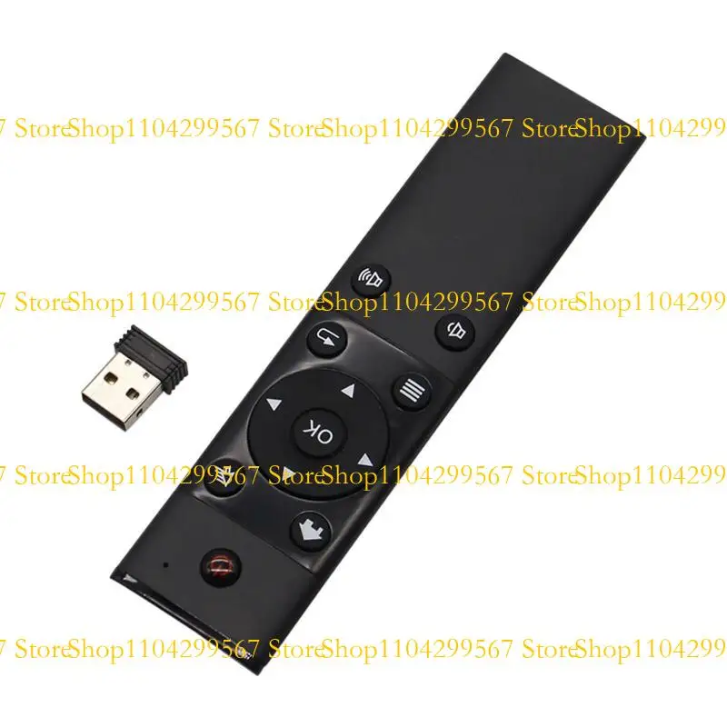 CS1W Universal Air Fly Mouse 2.4GHz Remote Kontrol Keyboard Nirkabel Untuk PC Box