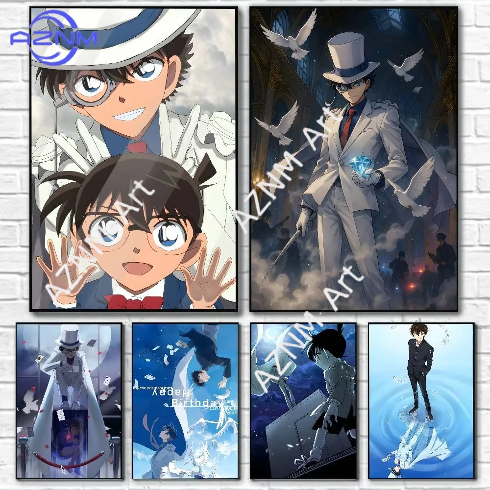 Póster de KT-Detective Conan J-Jason Kidd, pintura en lienzo con impresiones, decoración para el hogar, dormitorio, sala de estar, regalo, 1 ud.