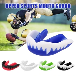 Paradenti sportivo per adulti Muay Thai boxe protezione dei denti Mma Fighting Mouth Guard bambini Rugby Fight Training bretelle